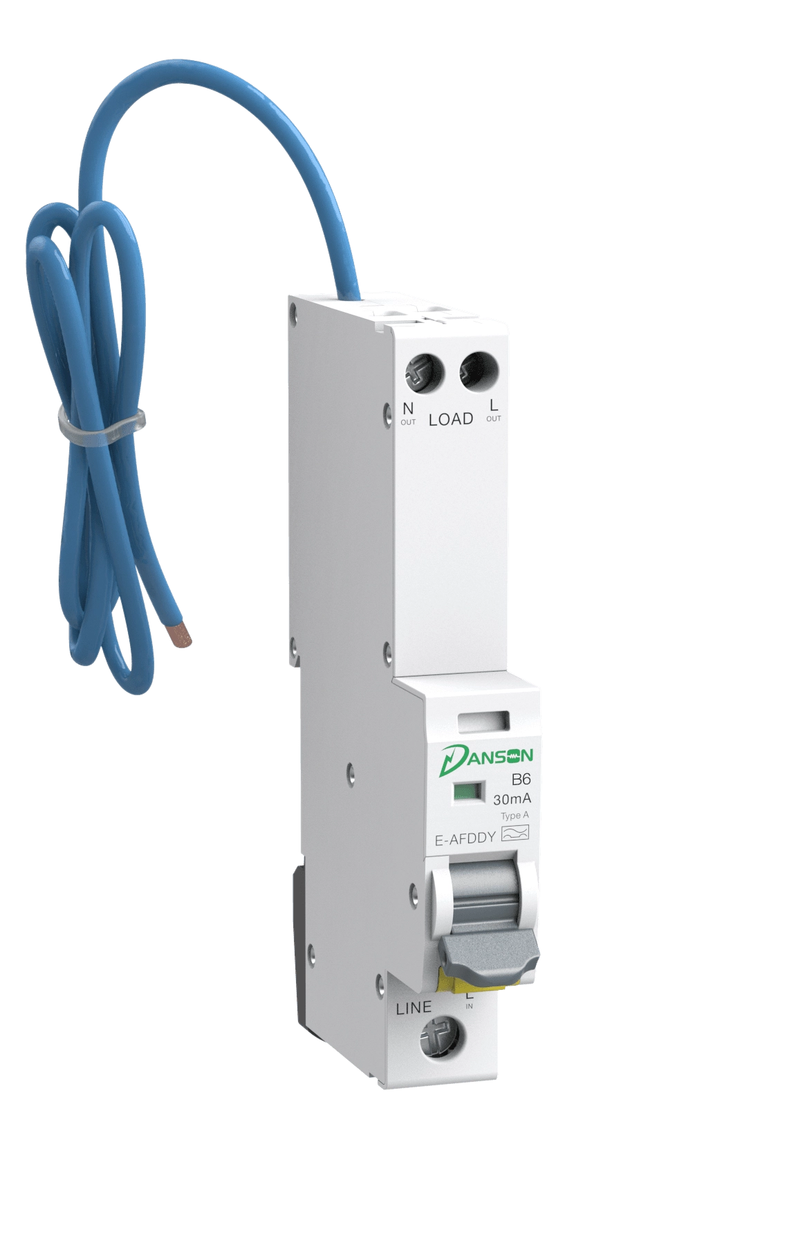 AFDD RCBO 6kA 1P+N Single Module B-Curve 6A 30mA 230V Type A