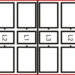 Label For Outgoing Circuits 8 Ways (For 3 Phase)