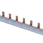 8 Modules Bus Bar + PVC Cover + Warning Label (7 Teeth)