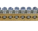 Twenty Holes Brass Terminal Bar