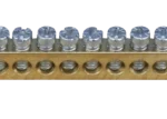 Twenty-Two Holes Brass Terminal Bar