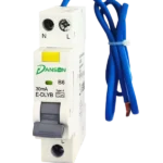 BI-Directional Mini RCBO 6kA 1P+N Switched Neutral 1M B-Curve 6A 30mA Type A