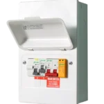 EV Consumer Unit with 100A Main Switch + T2 SPD & B-32A MCB + B-32A/30mA Bi-Directional RCBO TYPE A + 1 X BLANK