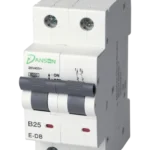 MCB 6kA D.P. Double Module B-Curve 25A 400V AC