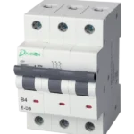 MCB 6kA 3P 3 Module B-Curve 4A 400V AC