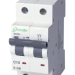 MCB 6kA D.P. Double Module C-Curve 10A 400V AC