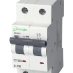 MCB 6kA D.P. Double Module C-Curve 100A 400V AC