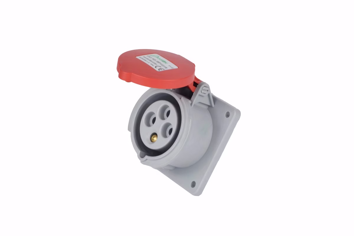 16A 3P+N+E 380-415v Panel Socket 6h - IP44