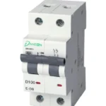 MCB 6kA D.P. Double Module D-Curve 100A 400V AC